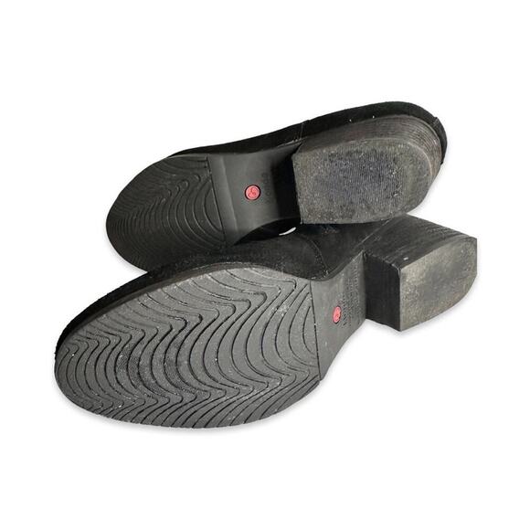 Blondo USA Valli Waterproof Bootie Black Nubuck Ankle Boot Women’s Size 6 - Picture 9 of 9